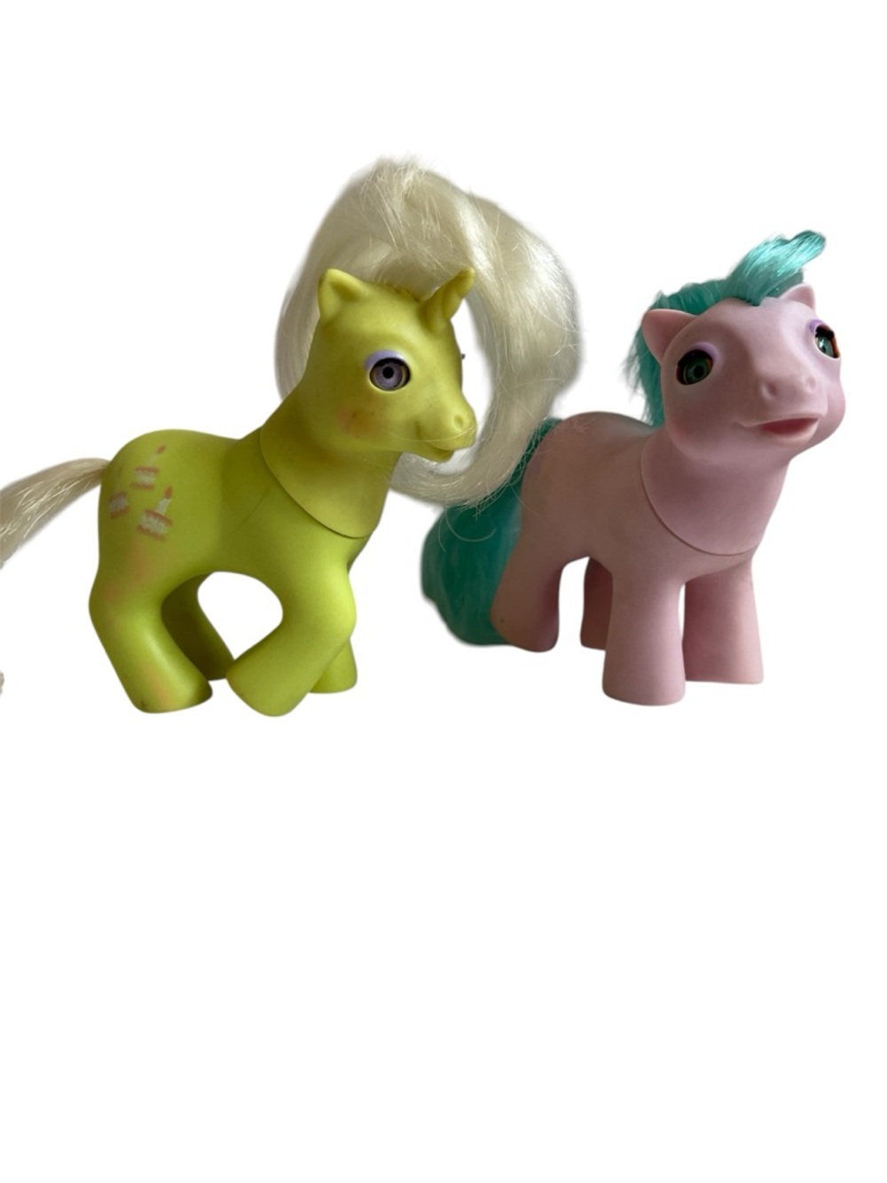 Vintage Hasbro my little pony open close eyes mini ponies 1986